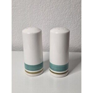 Vintage 60s Ceramic Retro Salt and Pepper Shaker Set Japan